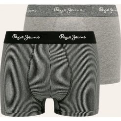 Pepe Jeans - Bokserki Pascal (3-pack). Szare bokserki męskie Pepe Jeans, bez wzorów, z elastanu. W wyprzedaży za 129,90 zł.