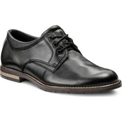 Półbuty SERGIO BARDI - Arese SS127320018GR 101. Czarne buty wizytowe męskie Sergio Bardi, ze skóry, bez zapięcia. W wyprzedaży za 189,00 zł.