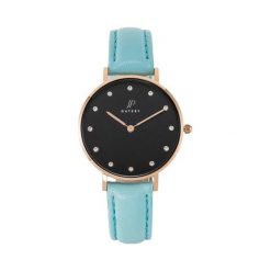 Zegarek JP Gatsby Zegarek damski Aurora Rose Gold Black / Blue JPG5006 uniwersalny. Czerwone zegarki damskie JP Gatsby. Za 323,10 zł.