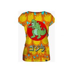 Homer from Mars women's t-shirt. Żółte t-shirty damskie marki Mars from venus, s, bez wzorów, bez kołnierzyka. Za 118,30 zł.