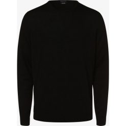Joop - Męski sweter z wełny merino – Denny, czarny. Czarne swetry męskie JOOP!, xxl, bez wzorów, z wełny, bez kołnierzyka, bez kaptura. Za 449,95 zł.