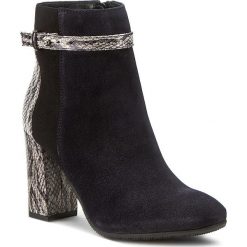Botki SERGIO BARDI - Luana FW127278517MP 619. Niebieskie botki damskie skórzane marki Sergio Bardi, na obcasie. W wyprzedaży za 269,00 zł.