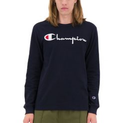 CHAMPION SCRIPT LOGO JERSEY LONG SLEEVED T-SHIRT > 213608-BS501. Koszulki męskie Champion, m, bez wzorów, z bawełny, street, z okrągłym kołnierzem, długie. W wyprzedaży za 149,99 zł.