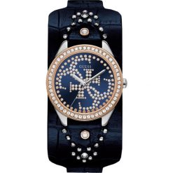 Guess Jeans - Zegarek W1140L3. Niebieskie zegarki damskie Guess Jeans, ze stali. W wyprzedaży za 599,90 zł.