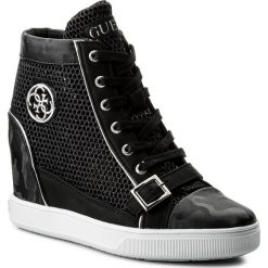 Sneakersy damskie: Sneakersy GUESS – Fiore FLIOE1 FAM12 BLACK