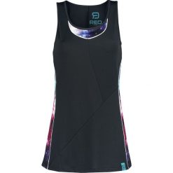 RED by EMP Body Moving Top damski czarny. Czarne topy damskie marki RED by EMP, xl, z nadrukiem, z materiału, bez rękawów. Za 42,90 zł.