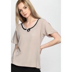 T-shirty damskie: Khaki T-shirt Swash