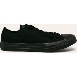 Converse - Tenisówki. Czarne trampki męskie Converse, bez wzorów, z materiału, na sznurówki. W wyprzedaży za 249,90 zł.