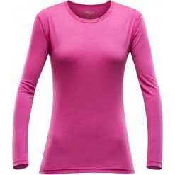 Devold Koszulka Damska Breeze Woman Shirt Watermelon M. Fioletowe bluzki sportowe damskie marki Devold, na zimę, m, z wełny, z długim rękawem. W wyprzedaży za 219,00 zł.