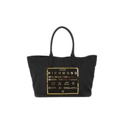 Shopper bag damskie: Torby shopper Richmond BLACK GOLD TATOO