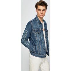 Levi's - Koszula jeansowa Justin Timberlake. Niebieskie koszule męskie Levi's®, s, bez wzorów, z bawełny, z kapturem, z krótkim rękawem. W wyprzedaży za 299,90 zł.