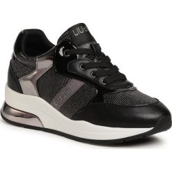 Sneakersy LIU JO - Karlie 159 4F0787 EX013 Black 22222. Czarne półbuty damskie Liu Jo, ze skóry ekologicznej. Za 629,00 zł.