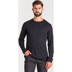 LONGSLEEVE Joop! Collection. Czarne bluzy męskie Joop! Collection, s, z haftami, z bawełny, z okrągłym kołnierzem, bez rękawów, bez kaptura. Za 275,00 zł.