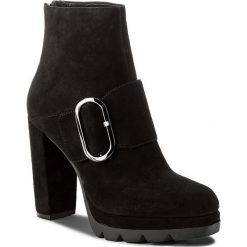 Buty zimowe damskie: Botki BRUNO PREMI – Camoscio N7000G Nero