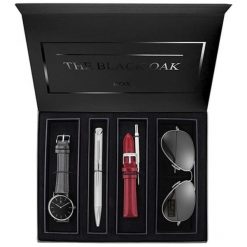 Black Oak Zestaw Upominkowy Damski bx97052set-903. Czarne zegarki damskie Black Oak. W wyprzedaży za 259,00 zł.