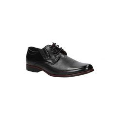 Derby Casu Wizytowe MXC394. Czarne buty wizytowe męskie Casu, bez zapięcia. Za 79,99 zł.