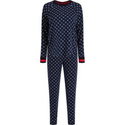Piżama DKNY YI2919417F. Niebieskie piżamy damskie DKNY, s, bez wzorów, bez rękawów. W wyprzedaży za 299,00 zł.