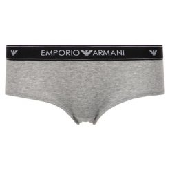 Figi klasyczne Emporio Armani Underwear 163225 9P317 00748. Szare figi damskie Emporio Armani Underwear, xs, bez wzorów, z elastanu. W wyprzedaży za 89,00 zł.