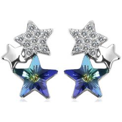 Kolczyki damskie: Kolczyki-wkrętki z kryształkami Swarovski
