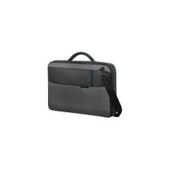SAMSONITE QIBYTE 15.6'' ANTRACYT 16N-09-007. Szare torby na laptopa marki Samsonite, bez wzorów, z poliesteru. Za 217,53 zł.
