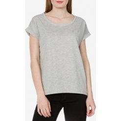 Vila Dreamers Koszulka Szary. Szare topy damskie Vila, xs, bez wzorów, z bawełny, bez kołnierzyka. Za 73,95 zł.