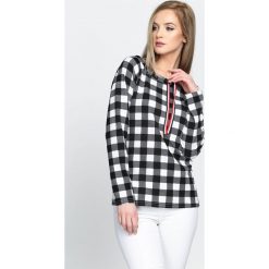 Bluzki asymetryczne: Czarna Bluzka Pants