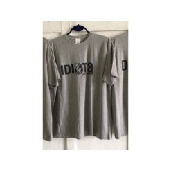 Dziady. Szare t-shirty męskie Kurdemol, l, bez wzorów, z dresówki, z dekoltem na plecach. Za 69,00 zł.