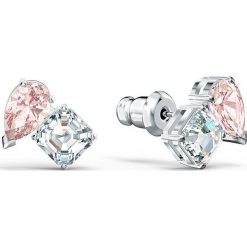 Swarovski - Kolczyki Attract Soul. Szare kolczyki damskie Swarovski, z kryształem, metalowe. Za 349,90 zł.