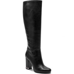 Kozaki MICHAEL MICHAEL KORS - Walker Boot 40F8WKHB5L Black. Czarne buty zimowe damskie MICHAEL Michael Kors, z materiału, na obcasie. Za 1569,00 zł.