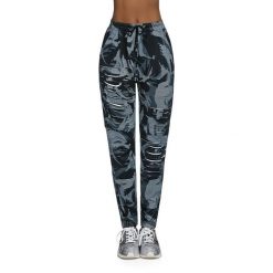 Bas Black Damskie spodnie Yank czarno-szare r. M. Spodnie dresowe damskie Bas Black, m. Za 134,90 zł.
