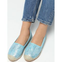 Niebieskie Espadryle Lihan. Niebieskie tomsy damskie vices, z materiału, na platformie. Za 29,99 zł.