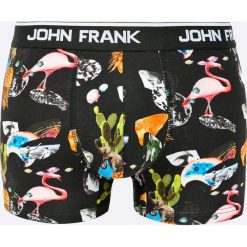 John Frank - Bokserki Digital World. Czarne bokserki męskie marki John Frank, z bawełny. Za 59,90 zł.