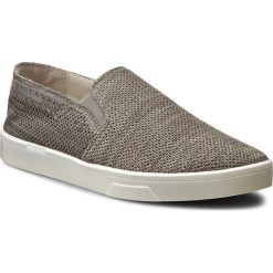 Tenisówki CALVIN KLEIN - Inca2 E2989 Waw Winter Tpe. Szare półbuty damskie Calvin Klein, bez wzorów, z gumy, bez zapięcia. W wyprzedaży za 319,00 zł.