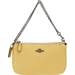 Coach NOLITA WRISTLET Torebka sunflower. Żółte torebki klasyczne damskie Coach, bez wzorów, bez dodatków. Za 569,00 zł.