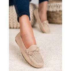 CASUALOWE MOKASYNY. Mokasyny damskie SHELOVET, bez wzorów, bez obcasa, bez zapięcia. Za 52,90 zł.