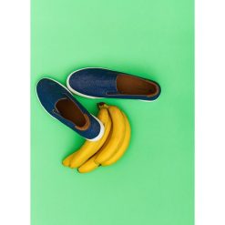 Trampki męskie. Zielone buty sportowe męskie na lato, z tkaniny. W wyprzedaży za 29,99 zł.