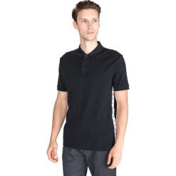 Calvin Klein Monogram Polo Koszulka Czarny. Czarne podkoszulki męskie Calvin Klein, m, bez wzorów, z bawełny, bez rękawów. Za 254,95 zł.
