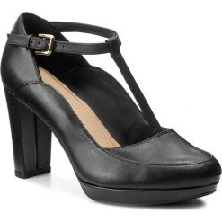 Creepersy damskie: Półbuty CLARKS - Kendra Daisy 261267994 Black Leather