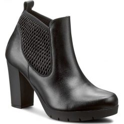 Botki LORETTA VITALE - 2655 Black. Czarne botki damskie na zamek Loretta Vitale, ze skóry. W wyprzedaży za 229,00 zł.