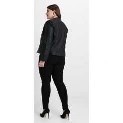 Bomberki damskie: Evans BIKER JACKET Kurtka ze skóry ekologicznej black
