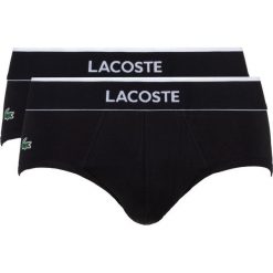 Lacoste 2-pack Slipy Czarny. Czarne slipy męskie Lacoste, s, bez wzorów, z elastanu. Za 119,95 zł.