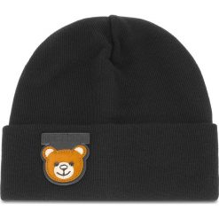 Czapka MOSCHINO - 65110 M1852 016. Czarne czapki męskie marki MOSCHINO, z wełny. Za 559,00 zł.