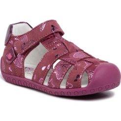 Sandały LASOCKI KIDS - CI12-FLEXY-06A Pink. Różowe sandały dziewczęce Lasocki Kids, ze skóry, bez zapięcia. Za 99,99 zł.