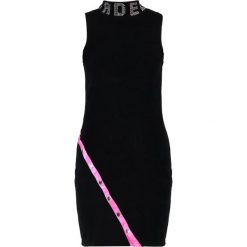 Sukienki hiszpanki: Jaded London HIGH NECK WITH POPPERS Sukienka etui black