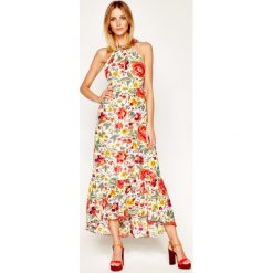 Sukienka letnia TwinSet 201TT2252. Sukienki damskie Twinset, na lato, bez wzorów, z bawełny, bez kołnierzyka, bez rękawów. W wyprzedaży za 1529,00 zł.