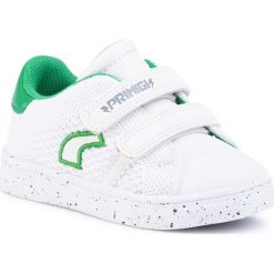 Sneakersy PRIMIGI - 5448222 Bian. Białe trampki chłopięce Primigi, bez wzorów, ze skóry ekologicznej, na rzepy. Za 179,00 zł.