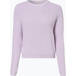 Review - Sweter damski, lila. Szare swetry damskie marki Review, xs, bez wzorów, z dzianiny, bez rękawów, bez kaptura. Za 129,95 zł.