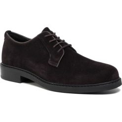 Półbuty CALVIN KLEIN - Florin B4F2100 Dark Brown. Pomarańczowe półbuty męskie z zamszu. W wyprzedaży za 419,00 zł.