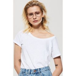 T-shirt basic - Biały. Białe t-shirty męskie House, l. Za 17,99 zł.