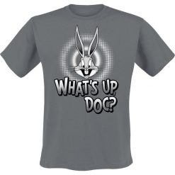 T-shirty męskie: Looney Tunes Bugs Bunny – What's Up, Doc? T-Shirt ciemnoszary